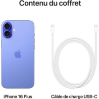 iPhone 16 128Go – Bleu – MYEC3QN/A Tunisie