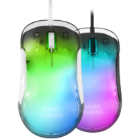 Souris Gamer Mars Gaming MMGLOW – Blanc Tunisie