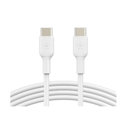 Cable De Charge Belkin Boost Charge  USB-C Vers Lightning 3M – Blanc – CAB003bt1MWH Tunisie