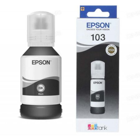 Bouteille D’encre Original Epson Ecotank 103 – Noir – C13T00S14A Tunisie