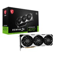 Carte Graphique MSI GeForce RTX 4070 Ti VENTUS 3X 12GB OC – 912-V513-249 Tunisie