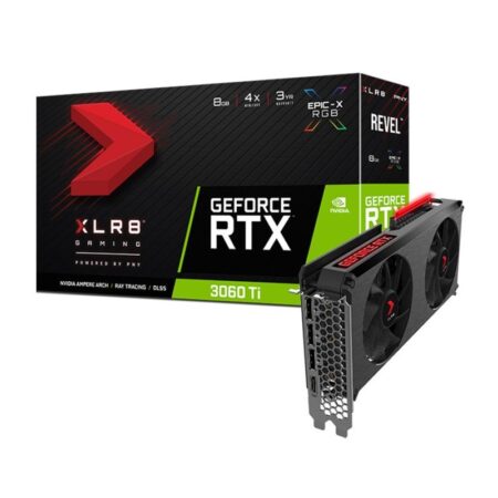 Carte Graphique PNY GeForce XLR8 3060 TI 8 Go RGB Dual Fan Tunisie