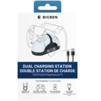 Double Station De Charge Pour Manette Dualsense Ps5 Nacon – Blanc -PS5DUALCHARGERV3 Tunisie