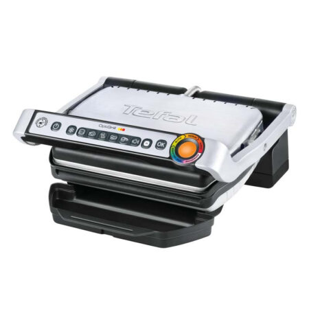 Grille a Viande Intelligent Tefal OptiGrill+ GC712D12 2000W Noir & Inox Tunisie