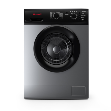 Machine à Laver Frontale Brandt 7Kg BLF715SBL Silver & Noir Tunisie