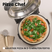 Machine à Pizza Chef Zeegma Pizza Chef 1200 W Noir Tunisie