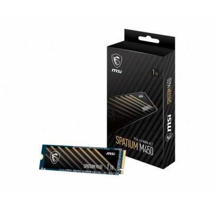 Disque Dur Interne Msi SSD Spatium M450 Pcie 4.0 Nvme M.2 1To – S78-440L980-P83 Tunisie