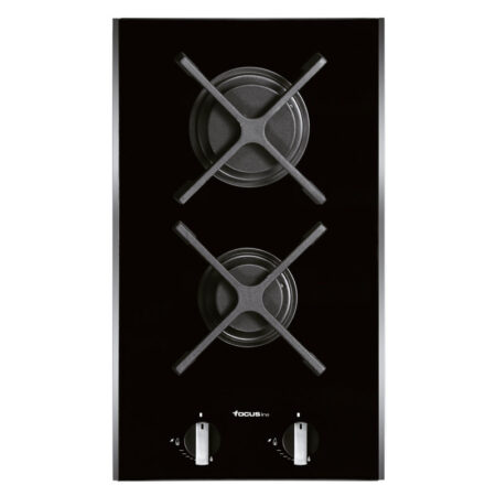 Plaque De Cuisson Focus 2 Feux 30 cm SOFT.32 Vitro Noir Tunisie