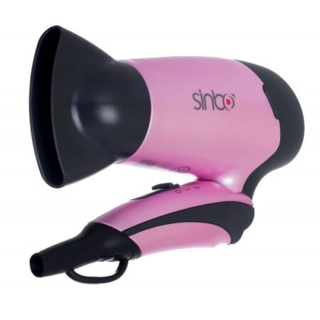 Sèche-Cheveux Poignée Pliable Sinbo SHD-7022-P Rose Tunisie