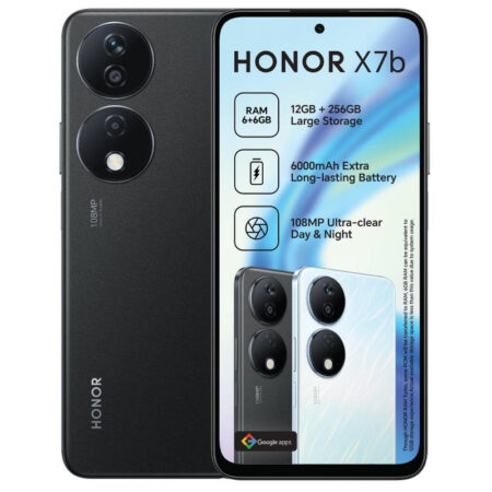 Smartphone Honor X7B 6 Go 256 Go – Noir Tunisie