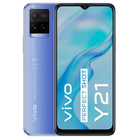 Smartphone VIVO Y21 – 4Go – 64Go –  Bleu Tunisie