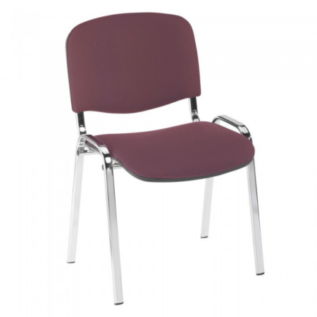 Chaise Iso Rembourree Chrome – Marron – CHB0074MR Tunisie