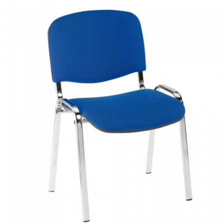 Chaise Iso Rembourree Chrome – Bleu – CHB0074BL Tunisie