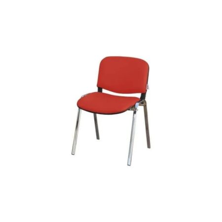 Chaise Iso Rembourree Chrome – Rouge – CHB0074RG Tunisie