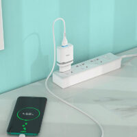 Chargeur Micro USB Hoco C12Q Smart 18W – Blanc – CQ12-MICRO-WH Tunisie