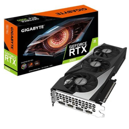 Carte Graphique Gigabyte Geforce Rtx 3060 12 Go Gaming Oc Triple Fan – GV-N3060GAMING OC-12GD Tunisie