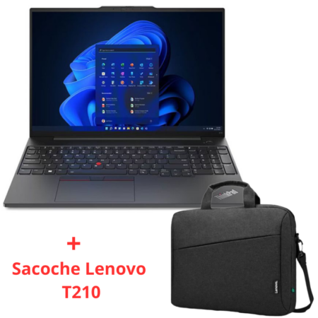 Pc Portable Lenovo ThinkPad E16 I5 13Gén 8Go 512Go SSD Noir – 21JN008VFE Tunisie