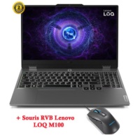 PC Portable Gamer LENOVO LOQ 15IAX9 i5 12è Gén 16Go 512Go RTX 3050 6G – 83LK006VFG Tunisie