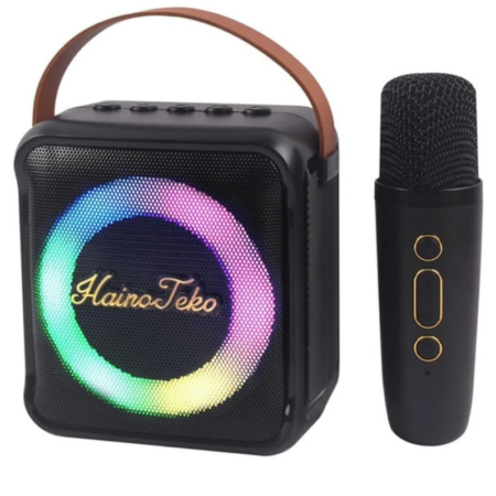 Mini Enceinte Portable Sans Fil Bluetooth Haino Teko avec Micro – Noir – MS 41 Tunisie