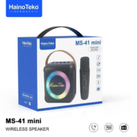 Mini Enceinte Portable Sans Fil Bluetooth Haino Teko avec Micro – Noir – MS 41 Tunisie