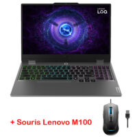 PC Portable Gamer LENOVO LOQ 15IAX9 i5 12è Gén 8Go 512Go SSD RTX 2050 – Gris – 83GS00KYFG Tunisie