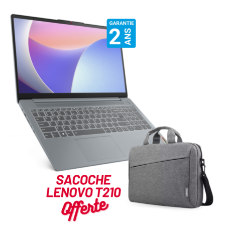 Pc Portable Lenovo IdeaPad Slim 3 15IAH8 I5 12 Gen 16 Go 512 Go SSD – Gris – 83ER00H5FG Tunisie