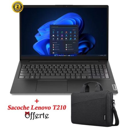 Pc Portable Lenovo V15 G4 IRU i3 13Gén 8Go 512Go SSD Noir – 83A100NRFE Tunisie