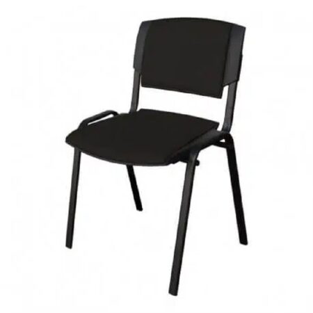 Chaise Visiteur Sigma Simple – Noir – CHB0077NR Tunisie