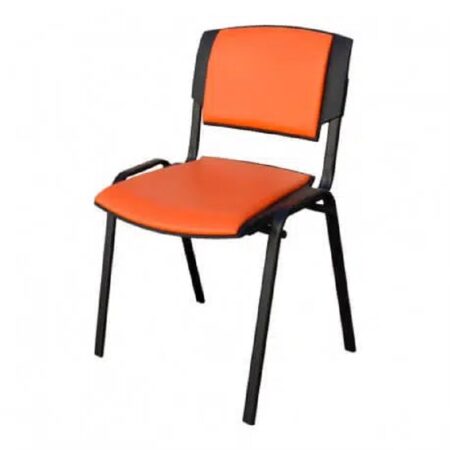 Chaise Visiteur Sigma Simple – Orange – CHB0077ORG Tunisie