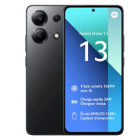 Smartphone Xiaomi Redmi Note 13 6Go – 128Go – Noir Tunisie