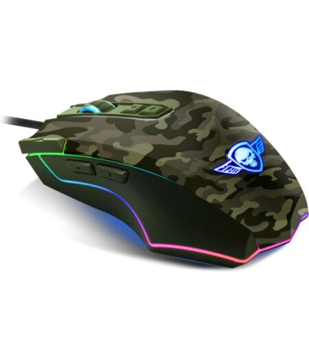 Souris Gaming Spirit of Gamer Elite M50 ARMY – Vert – S-EM50A Tunisie