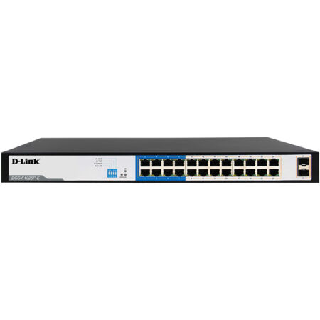 Commutateur D-link Poe 24 Ports 1000mbps 2xsfp 250w – Noir – DGS-F1026P-E Tunisie