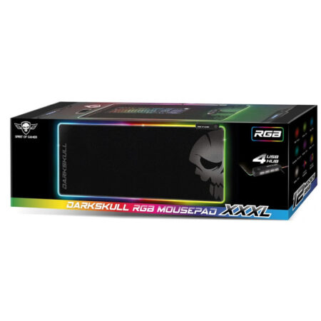 Tapis De Souris SPIRIT OF GAMER DARKSKULL Taille XXXL + HUB USB 4 Ports – SOG-PADHXXRGB Tunisie