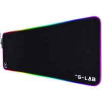 Tapis Souris RGB XXL  G-LAB PAD-RUBIDIUM – Noir Tunisie