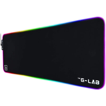 Tapis Souris RGB XXL  G-LAB PAD-RUBIDIUM – Noir Tunisie