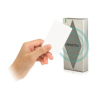lot de 10 cartes de proximité Mifare classic en plastique PVC blanc à associer à Wi Open – 68001011 Tunisie