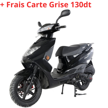 Moto Zimota Sinus 124cc Noir Tunisie