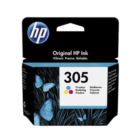 Cartouche Jet d’encre Original HP 305 Couleurs – 3YM60AE Tunisie