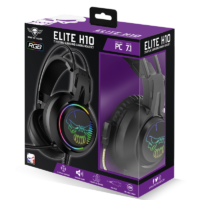 Casque Gamer Spirit of Gamer Elite H10 RGB avec Microphone Multiplateforme- Noir-MIC-EH10 Tunisie