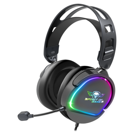 Casque Micro Gaming Spirit Of Gamer PRO-H6 RGB Noir – MIC-PH6BK Tunisie