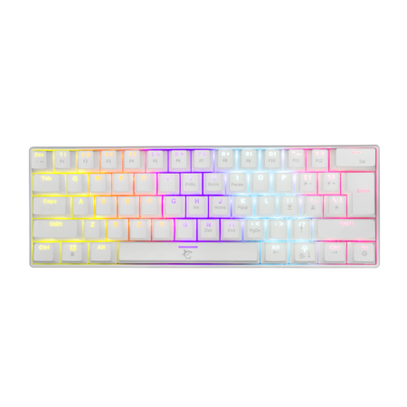 Clavier Gamer Mécanique White Shark GK-2022 Shinobi – Blanc / Bleu Switches Tunisie