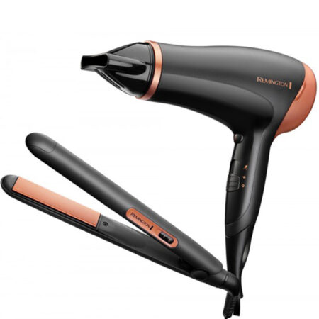 Coffret Cadeau Remington: Sèche cheveux et Lisseur 2000W D3012GP Tunisie