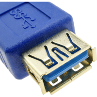 Cable USB 3.0 typeA mâle et typeA femelle – Bleu Tunisie