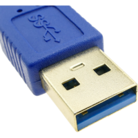 Cable USB 3.0 typeA mâle et typeA femelle – Bleu Tunisie