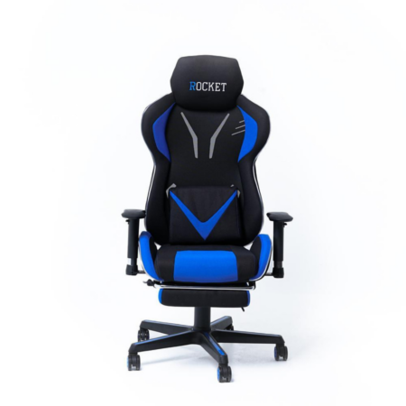 Chaise Gaming Rocket RGB – Bleu Tunisie