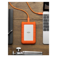 Disque Dur Externe LaCie 2 To USB-C – Orange & Argent -STFR2000800 Tunisie