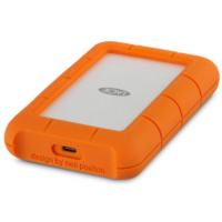 Disque Dur Externe LaCie 2 To USB-C – Orange & Argent -STFR2000800 Tunisie