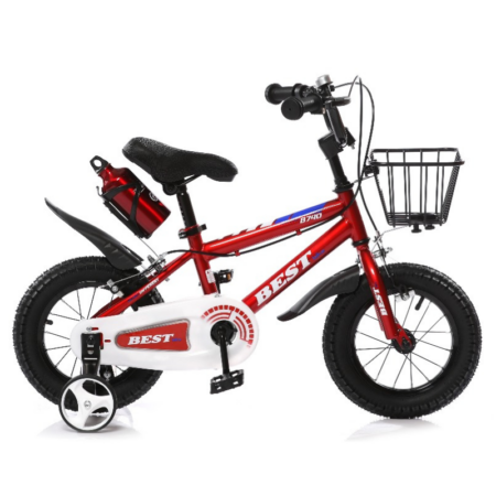 Vélo Enfant Best Bike 14″- Rouge – F1-14 Tunisie