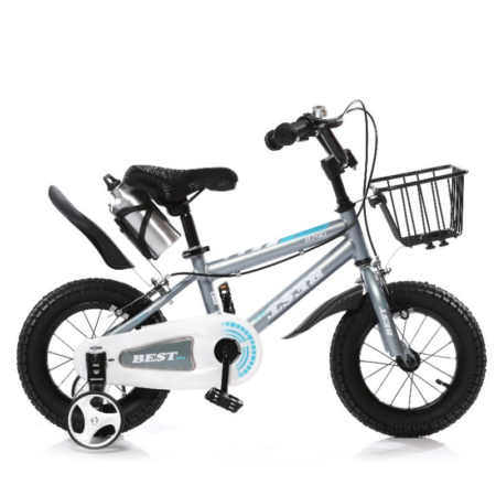 Vélo Enfant Best Bike 12″- Gris – F1-12 Tunisie