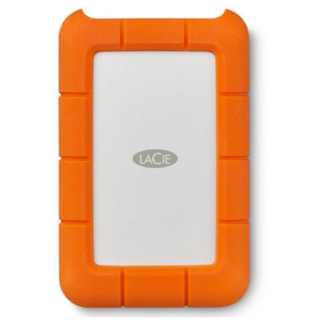 Disque Dur Externe LaCie 2 To USB-C – Orange & Argent -STFR2000800 Tunisie